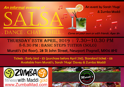 salsa event maddi sarah